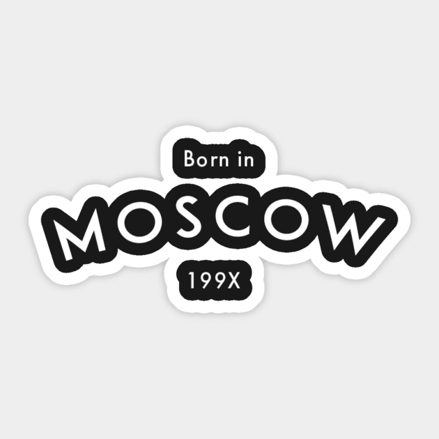 Moscow Sticker by Shagen